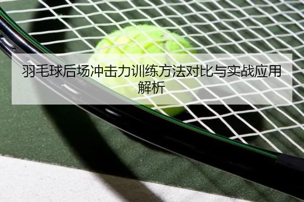 羽毛球后场冲击力训练方法对比与实战应用解析 - kaiyun